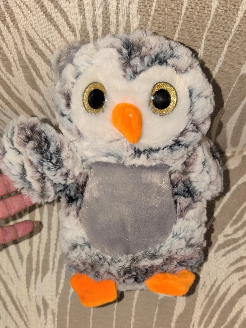 Best Made Toys Gray & White Owl Plush Stuffed Animal